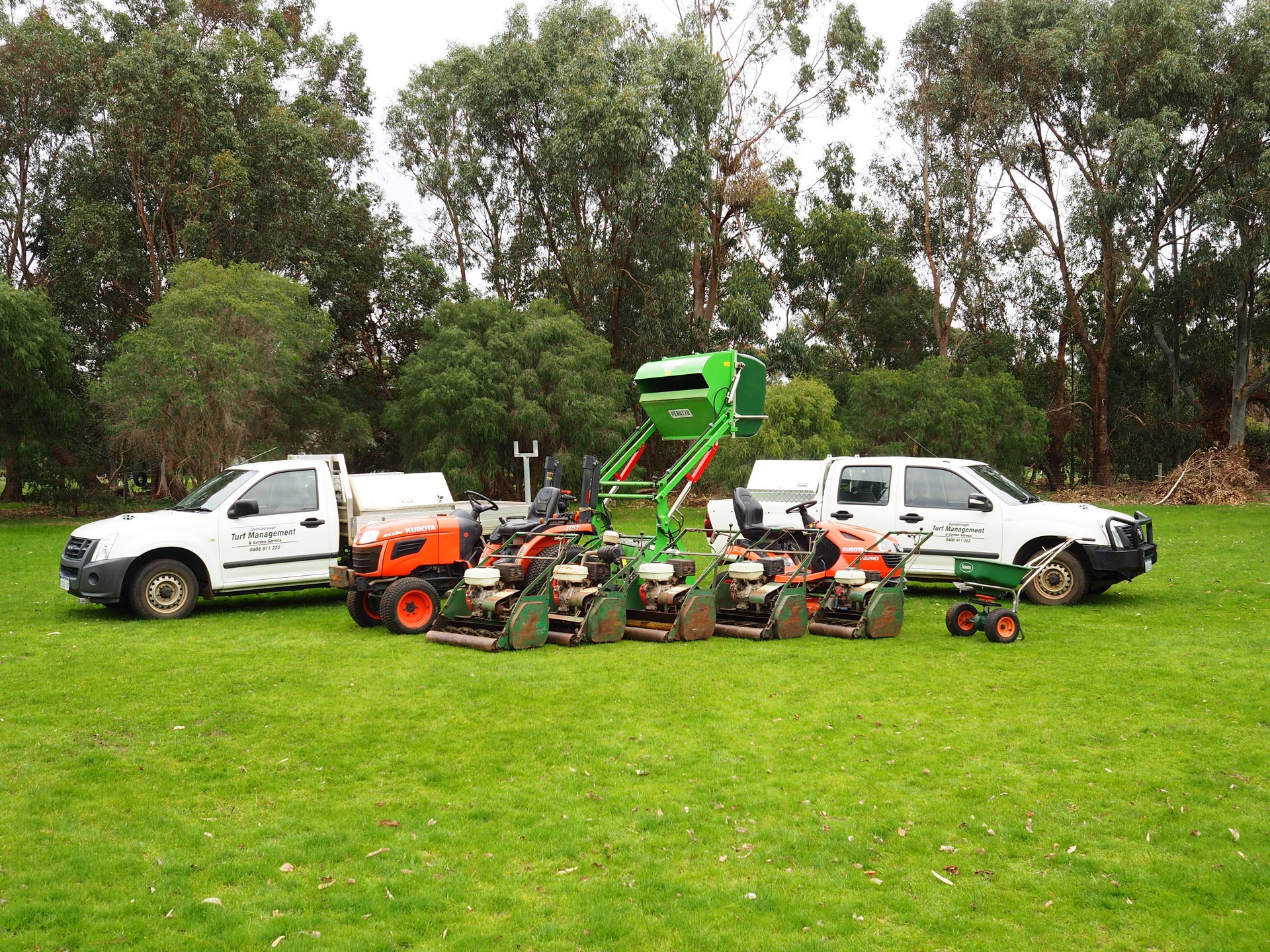 Machinery Dunsborough Turf Management & Garden Service